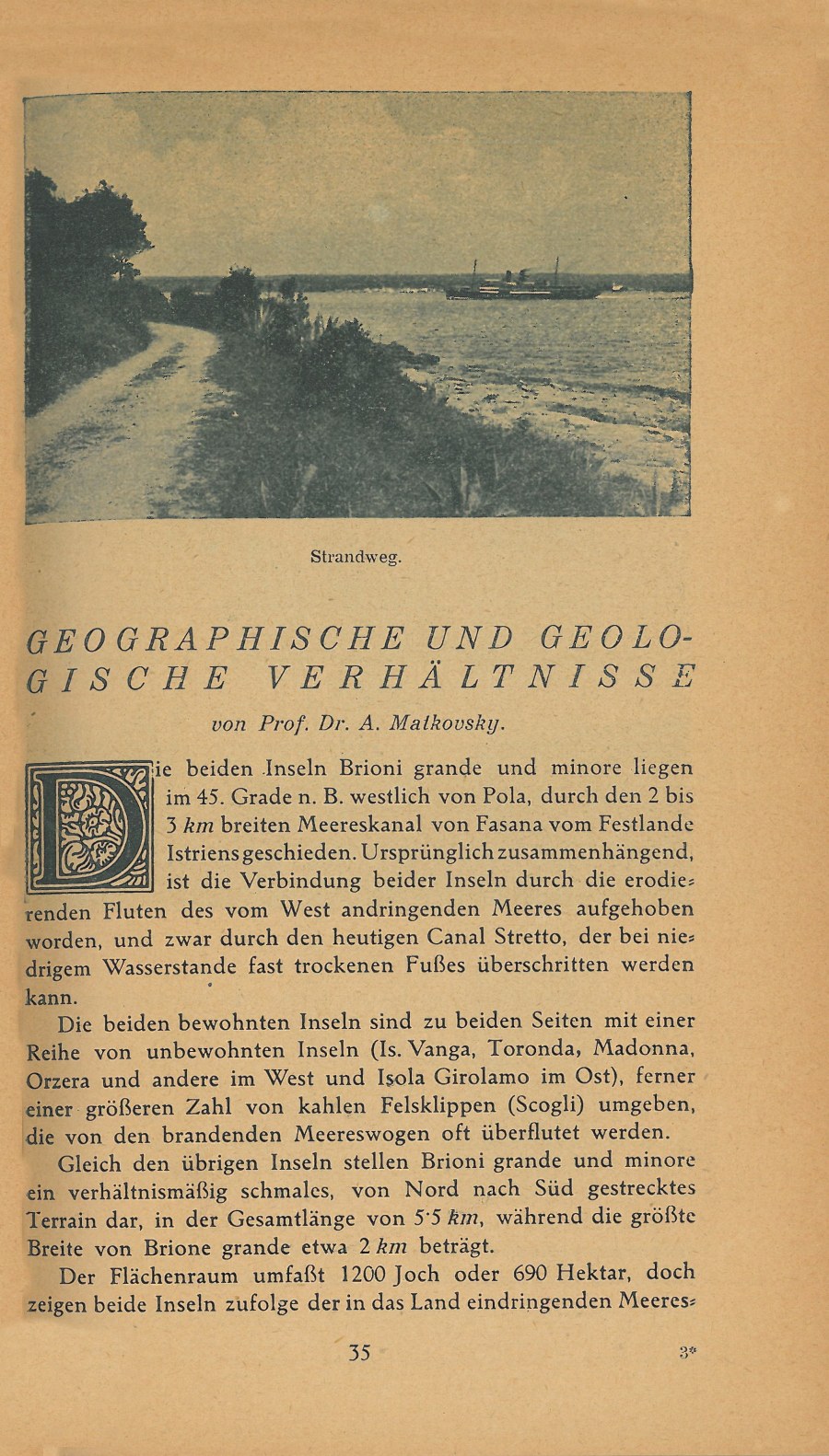 Führer durch Brioni · Str. 37