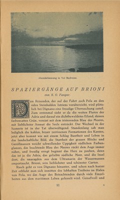 Führer durch Brioni · Str. 83