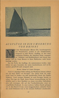 Führer durch Brioni · Str. 89