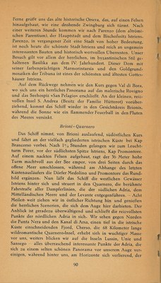 Führer durch Brioni · Str. 92