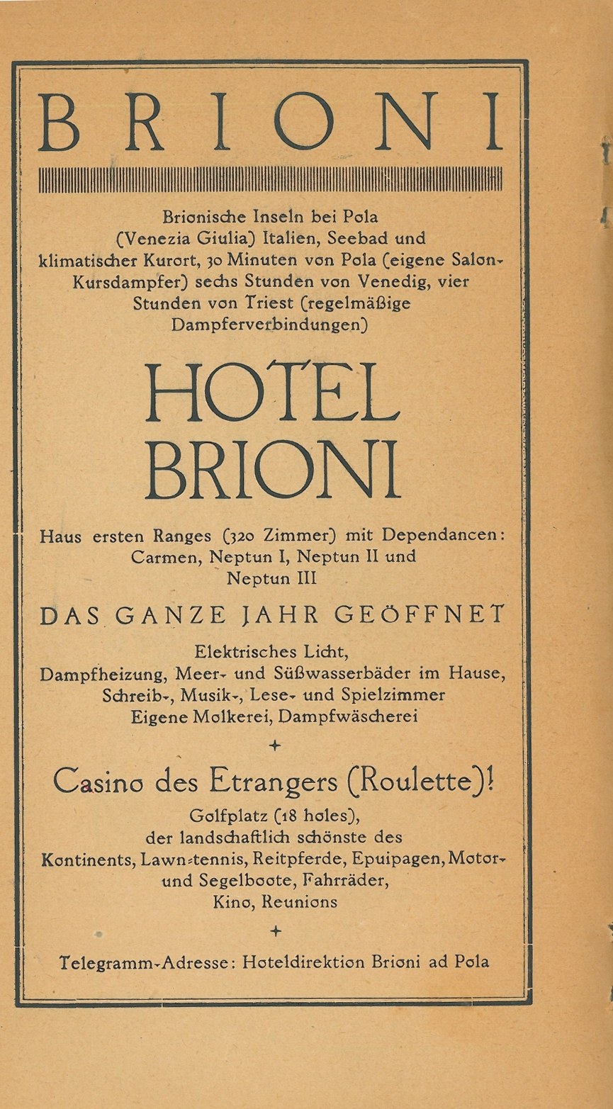 Führer durch Brioni · Str. 96