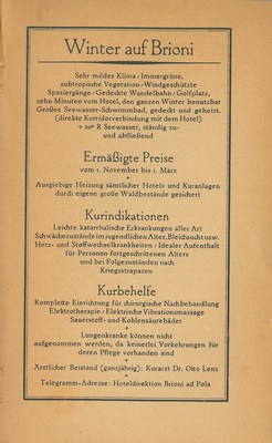 Führer durch Brioni · Str. 97