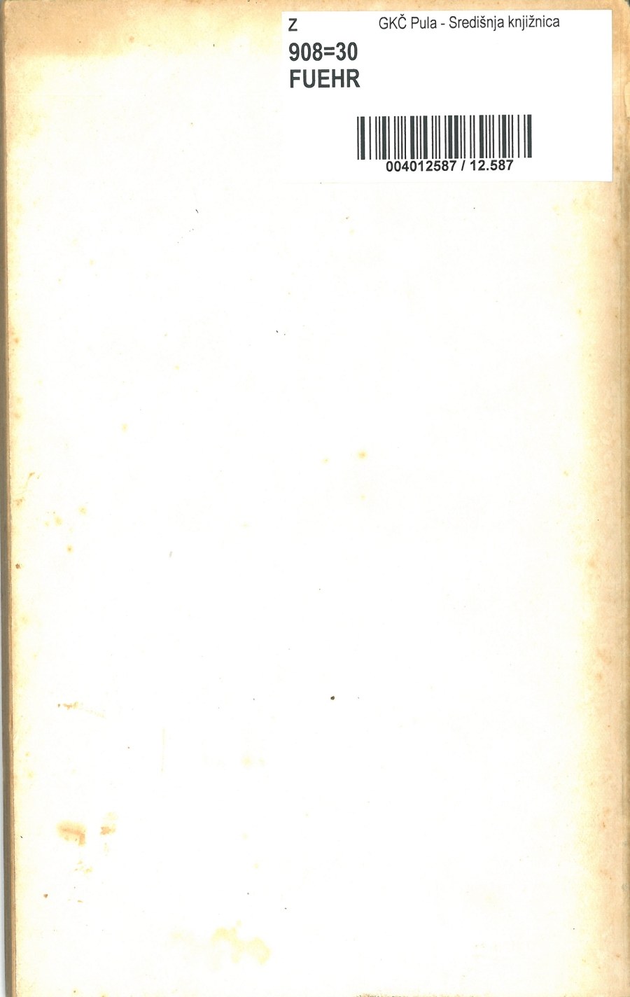 Führer durch Brioni · Str. 100