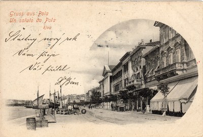 Gruss aus Pola = Un saluto da Pola : Riva