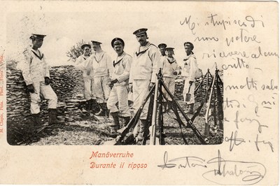 Manöverruhe = Durante il riposo