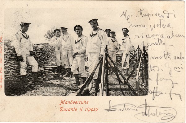Manöverruhe = Durante il riposo