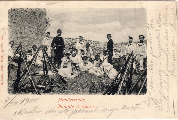 Manöverruhe = Durante il riposo
