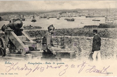 Pola : Kriegshafen = Porto di guerra