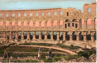 [Pola : Arena dal'interno = Innensicht der Arena]