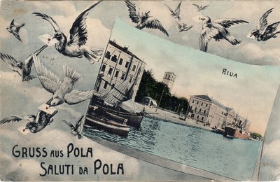Gruss aus Pola = Saluti da Pola : Riva