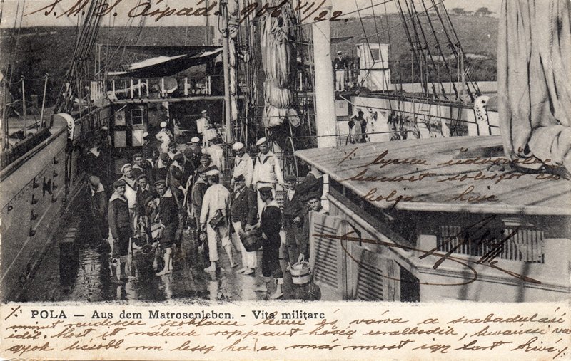Pola : aus dem Matrosenleben = Vita militare
