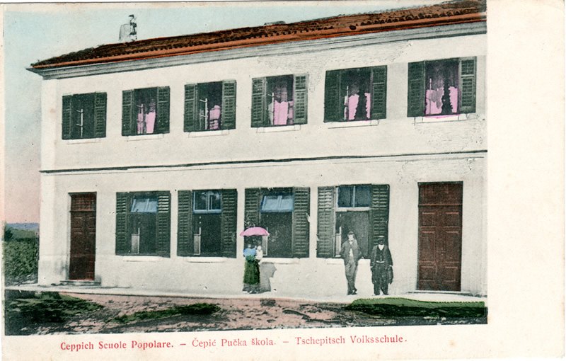Ceppich : Scuole popolare = Čepić : Pučka škola = Tschepitsch : Volksschule