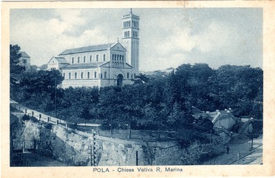 Pola : Chiesa Votiva R. Marina