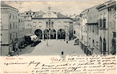 Pola : Marktplatz = Foro