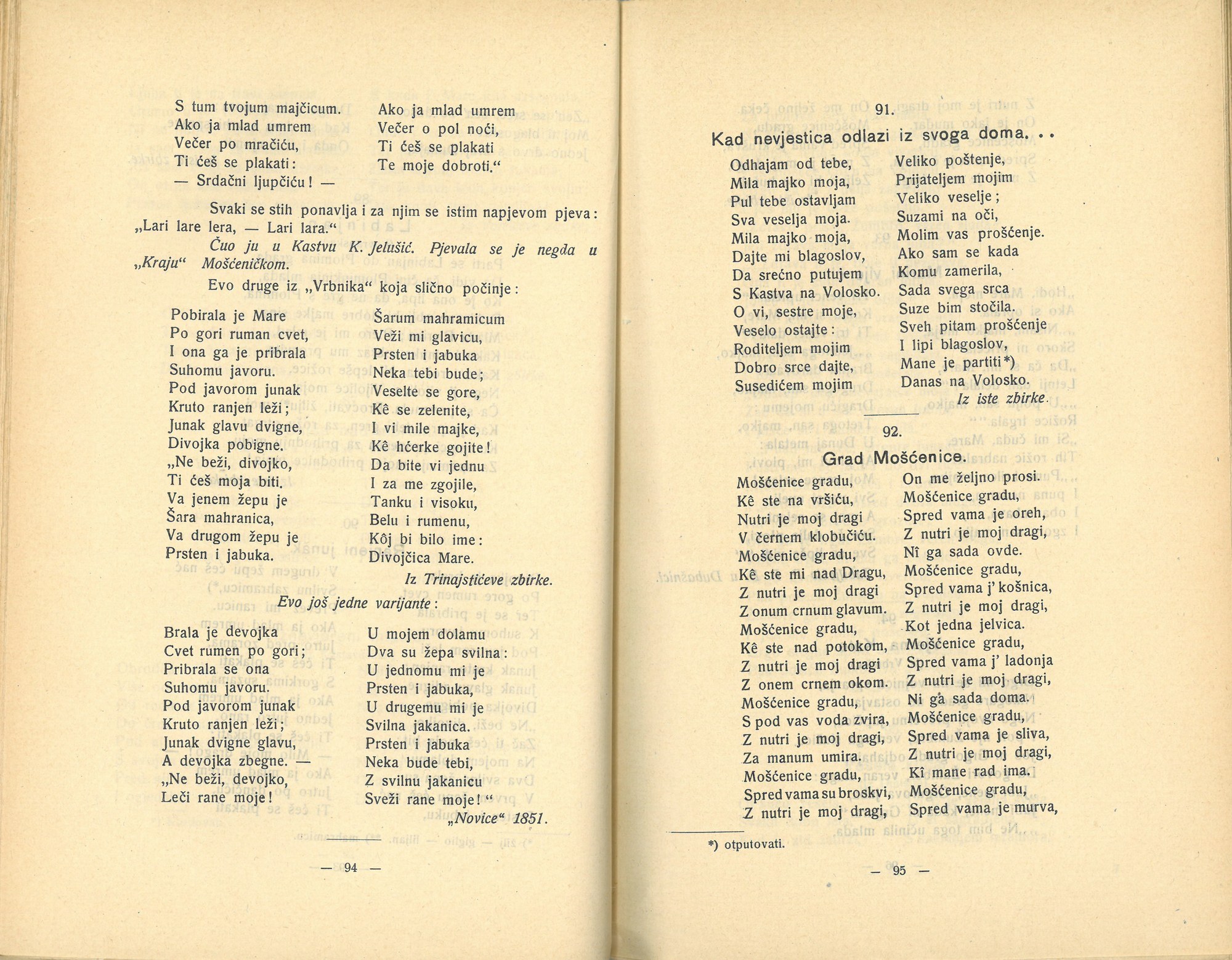 Istarske narodne pjesme · Str. 48