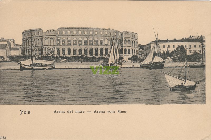 Pola: Arena del mare = Arena von meer lice